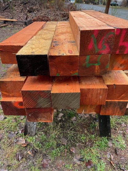 6x8 Douglas-Fir Timber Beams